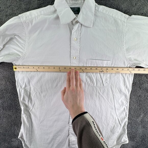 Gitman Bros For Reed’s Long Sleeve Button Up Shirt Men’s White 15.5 35 TTX - Picture 5 of 14